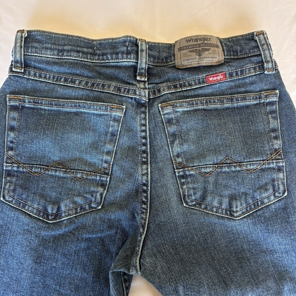 Wrangler Premium Quality Slim Straight Denim Jeans 28x30 - Picture 3 of 9